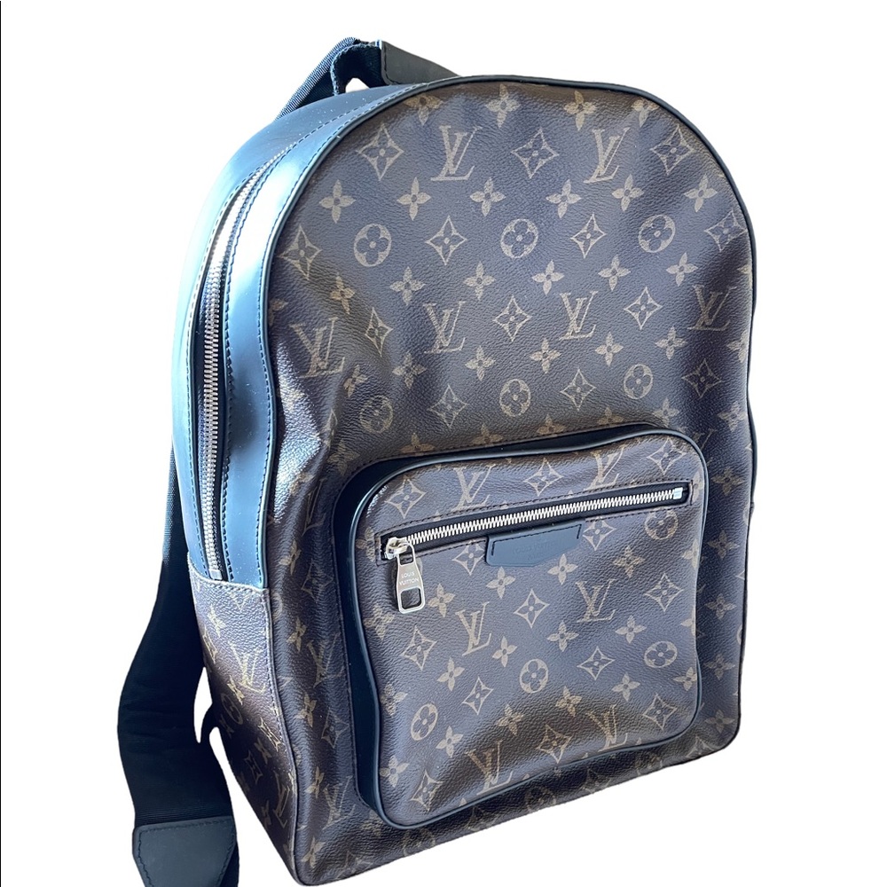 Louis Vuitton, Neverfull MM backpack color: monogram